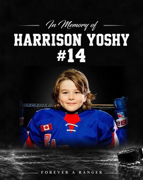 Harrison Yoshy Obituary and Cause of Death: 9-Year-Old Kitchener Jr. Rangers Hockey Player Remembered